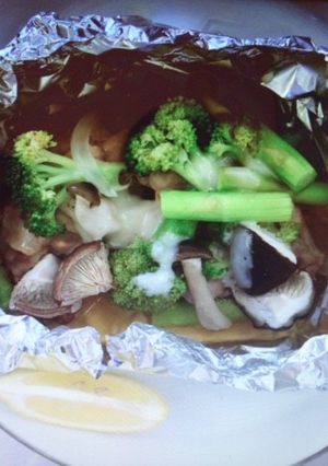 野菜たっぷり！鶏肉のホイル包み焼き-レシピのメイン写真