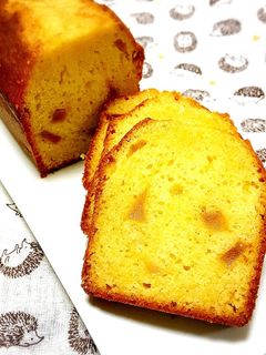 梨の塩キャラメルパウンドケーキ❤-レシピのメイン写真