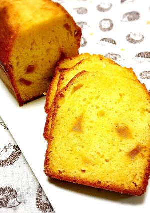 梨の塩キャラメルパウンドケーキ❤-レシピのメイン写真