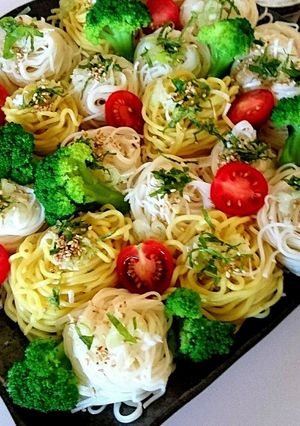 夏のつけ麺♡-レシピのメイン写真