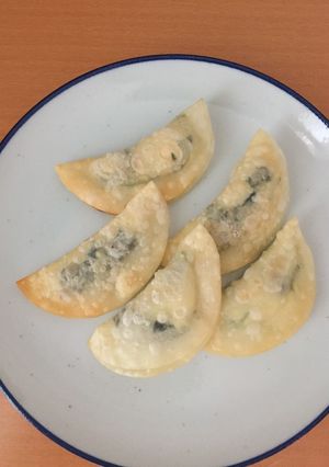 チーズとほうれん草のパリパリ揚げ-レシピのメイン写真