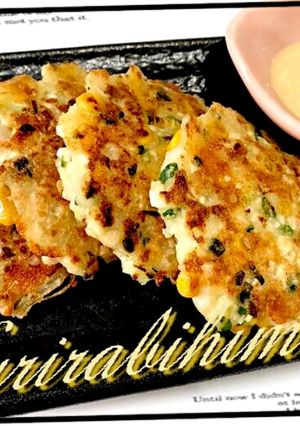 朝食昼食に☆モチモチコーン焼き｡:°ஐ♡-レシピのメイン写真
