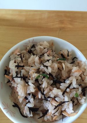 簡単！炊き込みご飯！-レシピのメイン写真