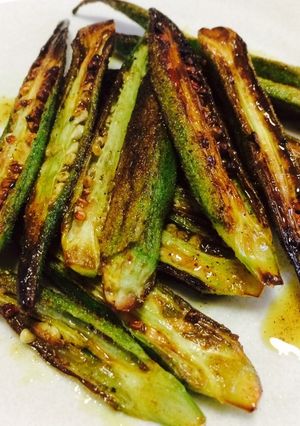 オクラのカレー風味-レシピのメイン写真