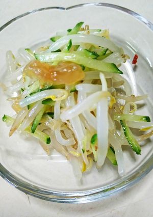 中華クラゲともやしとキュウリのナムル-レシピのメイン写真
