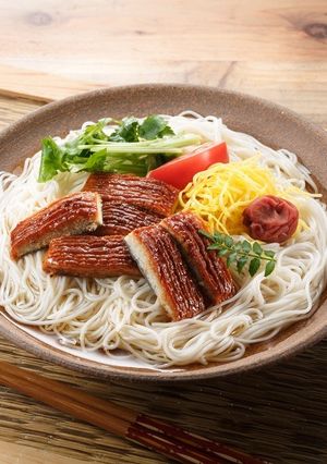 うな次郎のぶっかけそうめん-レシピのメイン写真