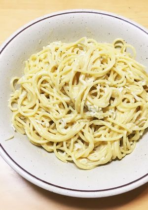簡単しらすの和風カルボナーラ-レシピのメイン写真