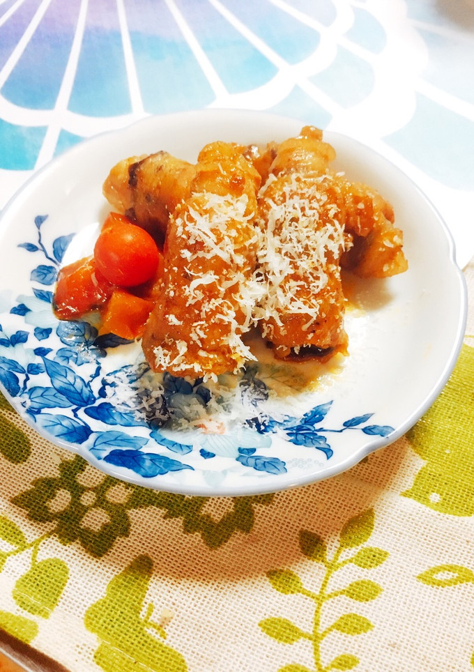 茄子の肉巻き エスニック風-レシピのメイン写真