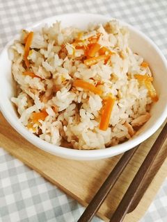 鮭の炊き込みご飯-レシピのメイン写真