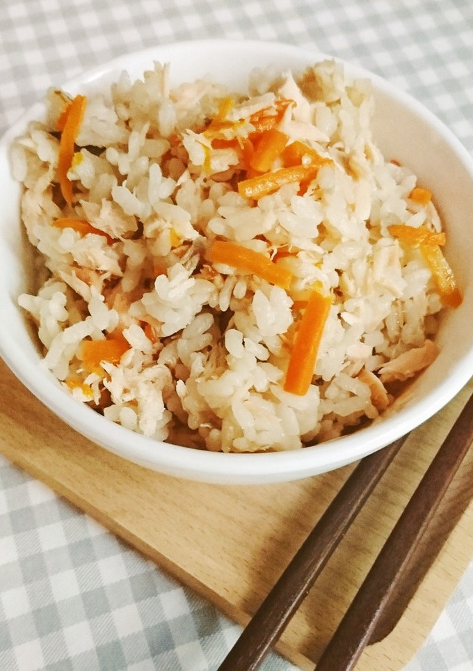 鮭の炊き込みご飯-レシピのメイン写真