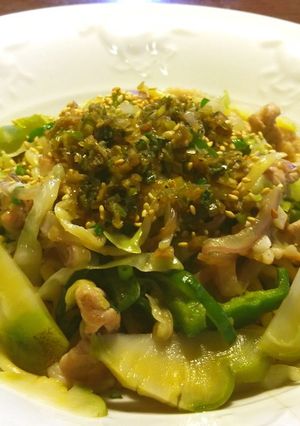 塩焼きそば　山形のだし　グランシェフ-レシピのメイン写真