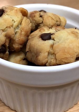 バター不使用❀強力粉チョコチップクッキー-レシピのメイン写真
