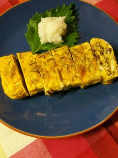 生もずく入り玉子焼き-レシピのメイン写真