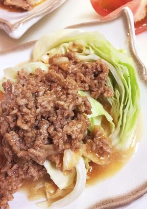 キャベツのチーズミート焼き-レシピのメイン写真