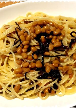 納豆パスタ✩°｡⋆-レシピのメイン写真