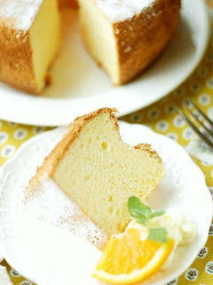 ジュースで簡単♪オレンジシフォンケーキ-レシピのメイン写真