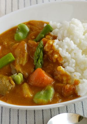 江戸甘味噌の春野菜カレー-レシピのメイン写真