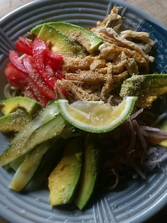 パスタを使った冷麺-レシピのメイン写真