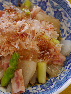 冬瓜とベーコンの炒め物【JA福岡市】-レシピのメイン写真