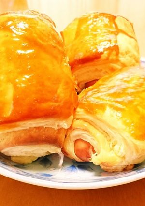 パイシートでチーズウインナーの簡単おやつ-レシピのメイン写真