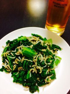 5分で青菜炒め-レシピのメイン写真