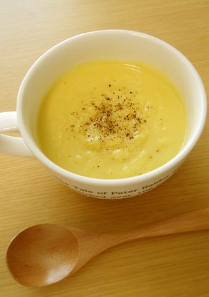 簡単！とうもろこしの冷製スープ-レシピのメイン写真