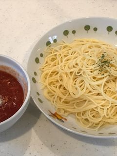 冷製パスタ、カッペリーニのトマト麺つゆ!-レシピのメイン写真