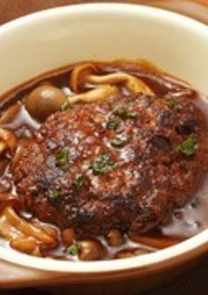 時短☆簡単　基本の煮込みハンバーグ-レシピのメイン写真