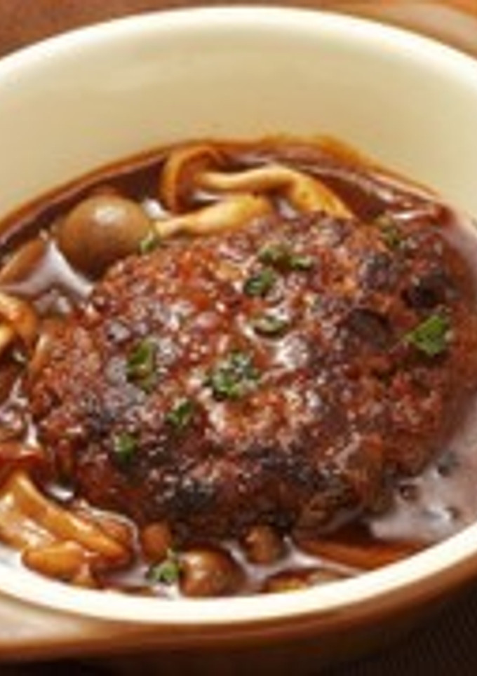 時短☆簡単　基本の煮込みハンバーグ-レシピのメイン写真