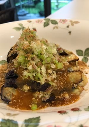 揚げ茄子の胡麻だれ-レシピのメイン写真