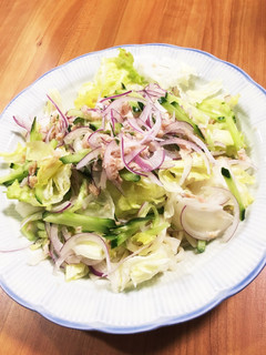 簡単!盛り盛りサラダうどん〜〜!-レシピのメイン写真
