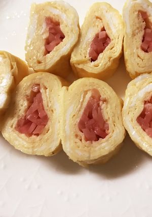 さっぱり甘酢しょうがの玉子焼！（お弁当）-レシピのメイン写真