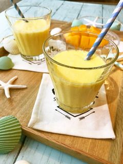 あま酒マンゴーラッシー-レシピのメイン写真