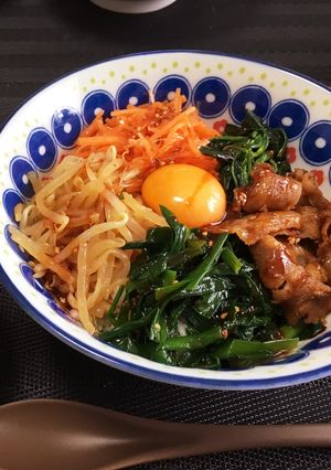 ナムル好きのビビンバ-レシピのメイン写真