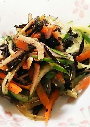 給食のひじきサラダ-レシピのメイン写真