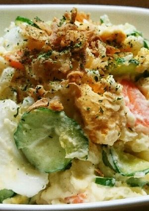 野菜たっぷり☆シャキシャキのポテトサラダ-レシピのメイン写真