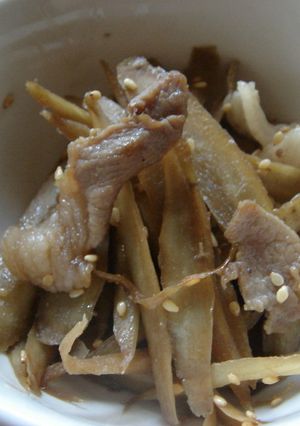 ご飯のお供に！！ごぼうのきんぴら-レシピのメイン写真