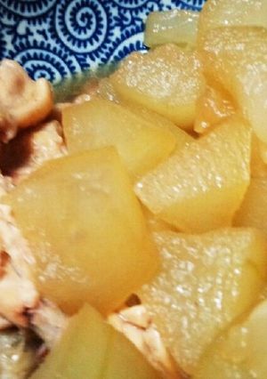 簡単手羽先冬瓜の煮物-レシピのメイン写真