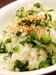 ふんわりシラスとかぶの葉菜飯-レシピのメイン写真