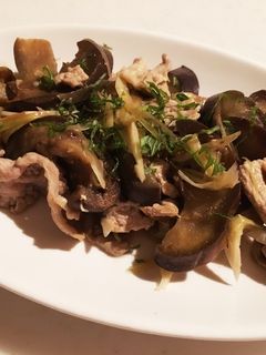 豚肉と茄子のさっぱりポン酢炒め-レシピのメイン写真