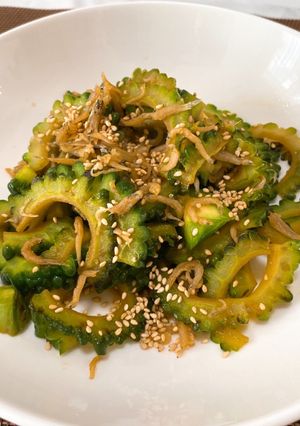 う、旨い♬ ゴーヤとしらすの佃煮-レシピのメイン写真