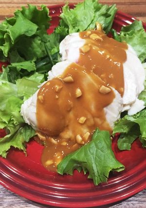 絶品！ピーナッツだれの棒々鶏サラダ！-レシピのメイン写真
