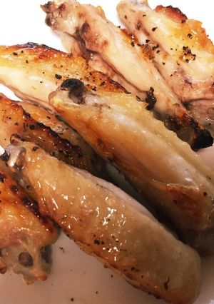 鶏手羽中 シンプル♡グリル塩焼き-レシピのメイン写真