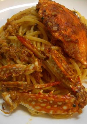 お店の味渡り蟹のパスタ-レシピのメイン写真