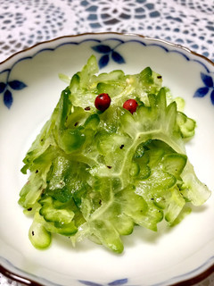 夏野菜!ゴーヤのレモンマリネ♪-レシピのメイン写真