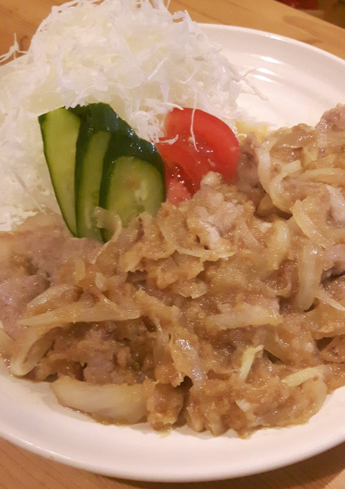 生姜の辛味の効いた我が家のしょうが焼き！-レシピのメイン写真