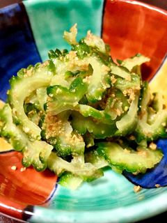 オメガ3たっぷり。夏野菜ゴーヤのおひたし-レシピのメイン写真