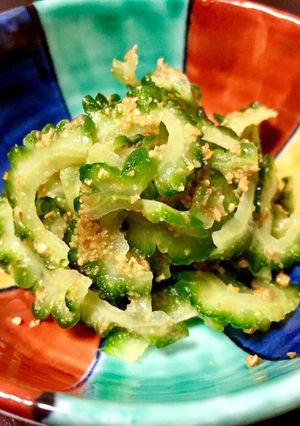 オメガ3たっぷり。夏野菜ゴーヤのおひたし-レシピのメイン写真