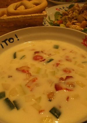 本格派クラムチャウダー☆ニューヨーク風-レシピのメイン写真