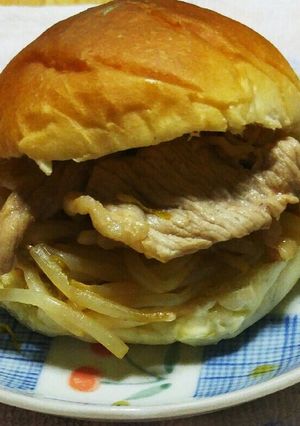 夏の熱い時1人簡単飯ならぬ簡単パン。-レシピのメイン写真